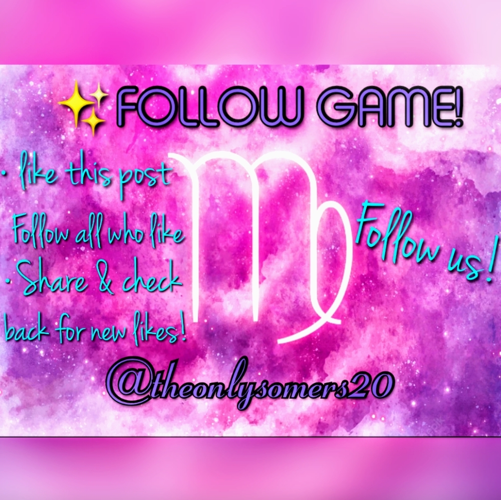 ✨Lets play the follow game!